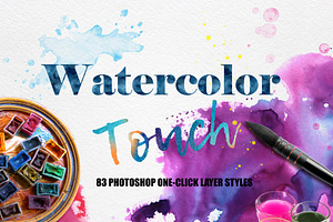 Watercolor Photoshop Layer Styles