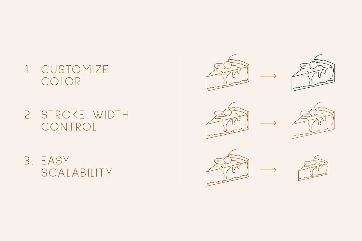 Food Logo Kit, a Branding & Logo Template by iStar Design (Photo 21 of 23)