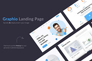 Graphio - Portfolio Landing Page, a Landing Page Template by Pixy Digital Canvas (Thumbnail 2 of 9)