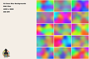 90s Retro Blur Gradient Backgrounds, a Gradient Add-On by The Blk Creative (Thumbnail 3 of 3)