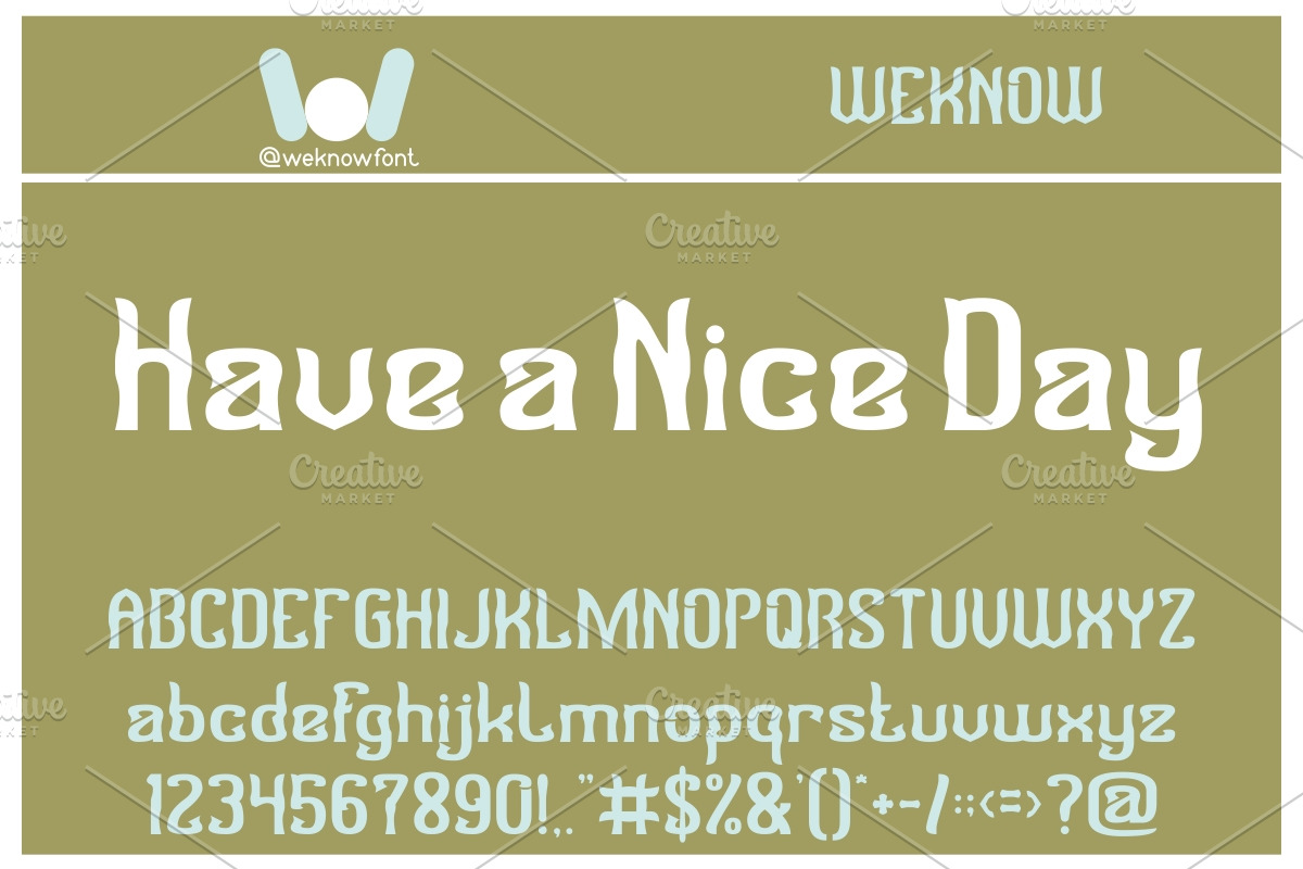 Patience Virtue font, a Font by weknow (Photo 5 of 6)