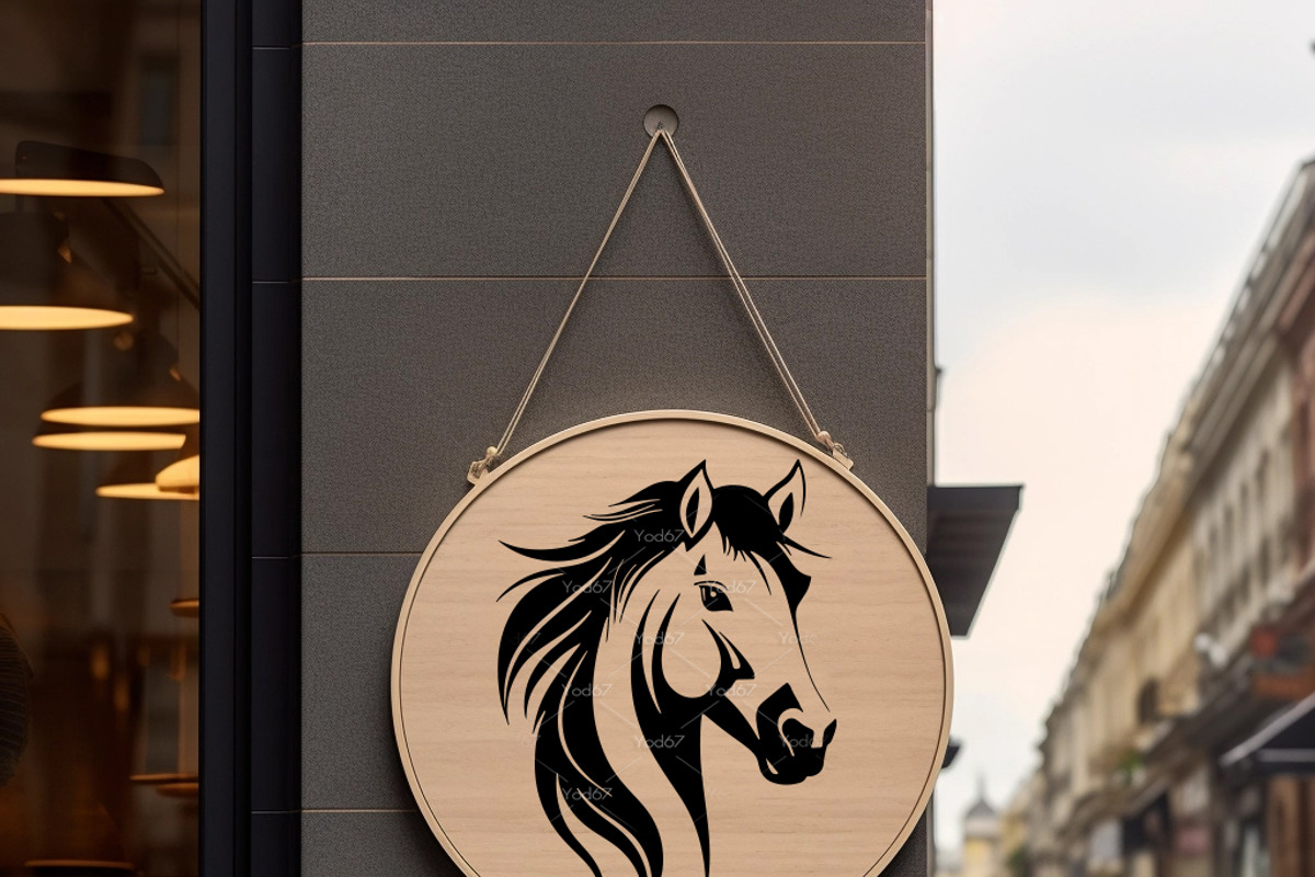 Vector group of horse head design., an Animal Illustration by yod67 (Photo 5 of 10)