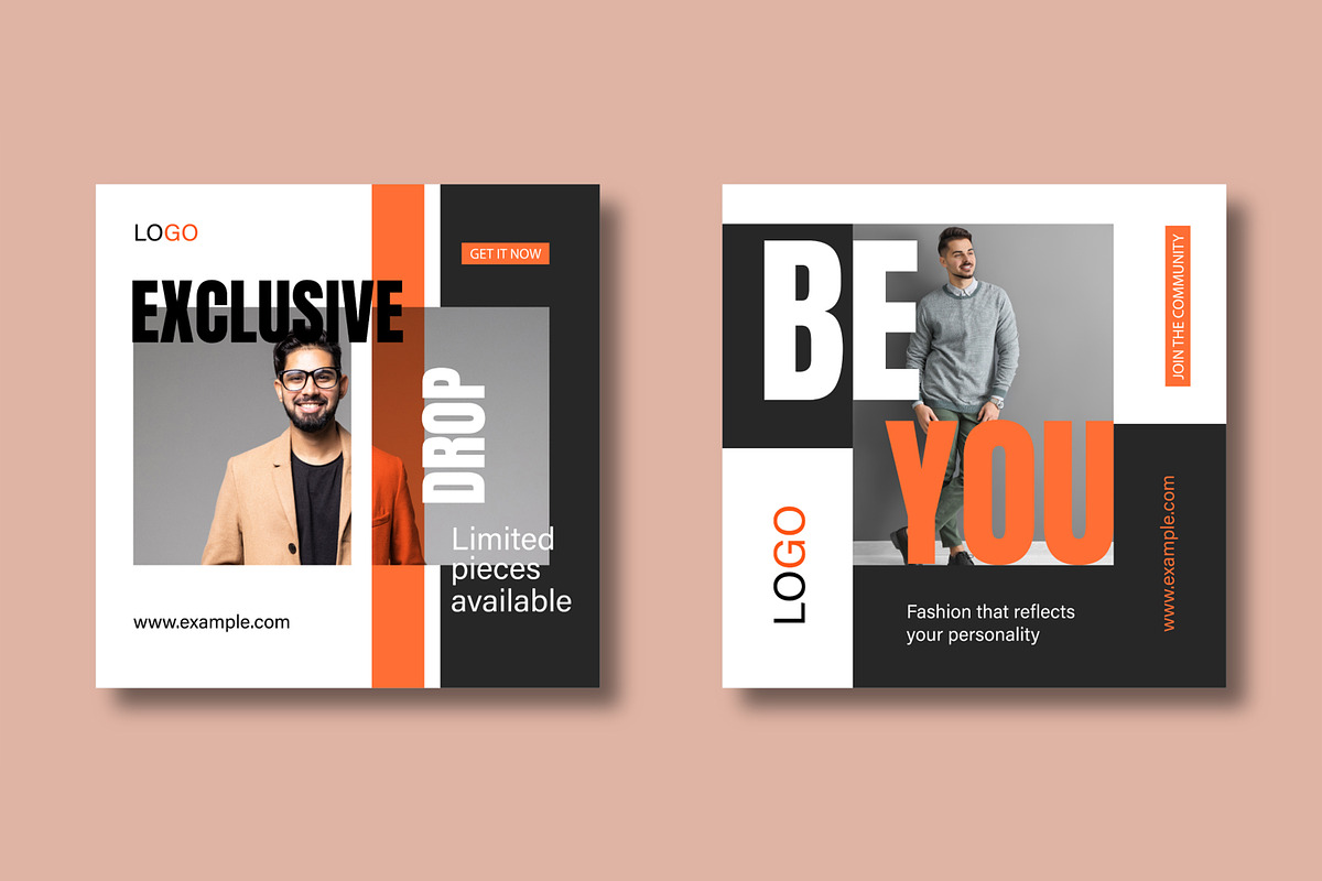 Fashion Social Media Template, a Social Media Template by MightyDesign (Photo 5 of 8)