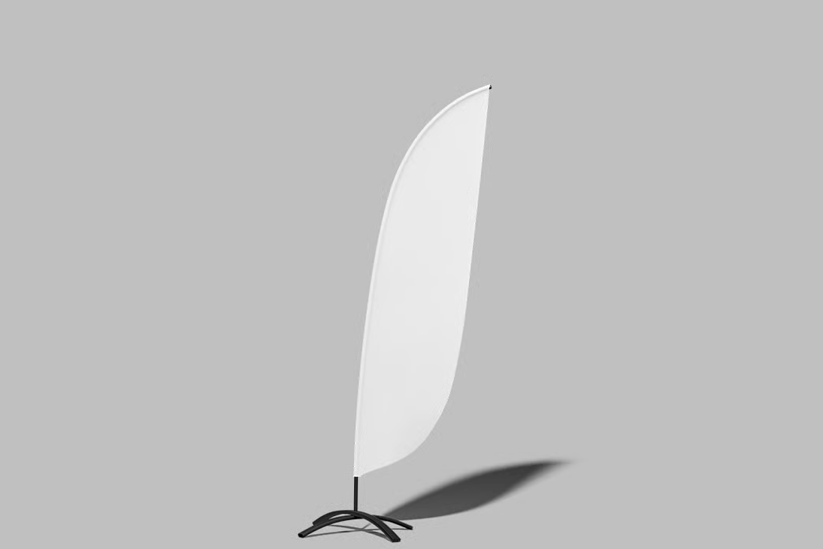 Flag Mockup, an Advertising Mockup by graphicsauce (Photo 3 of 4)