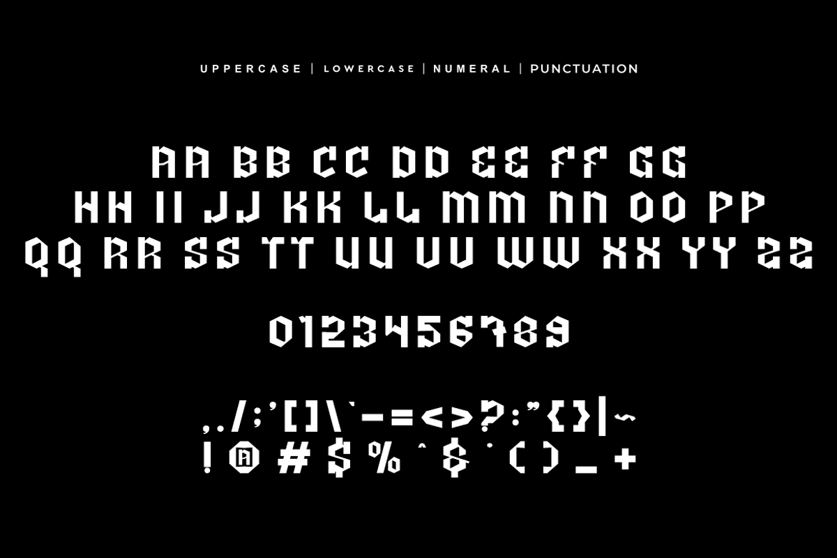 Power Srome - Futuristic Font, a Sans Serif Font by QR Design Studio (Photo 6 of 7)