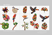 Tropical Paradise – 2026 Embroidery, a Pattern Graphic by Luiz da Rolt Grathwohl (Thumbnail 4 of 11)