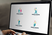 Set of Reaching Star logo, a Branding & Logo Template by Lucky Creative (Thumbnail 4 of 4)