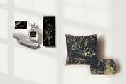 Gold & Black Tone Marbles, a Background Graphic by Suna Kosem (Thumbnail 8 of 10)