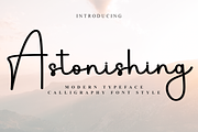 Astonishing, a Handwritten Font by InermediaSTUDIO (Thumbnail 1 of 8)