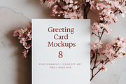 Greeting Card Mockups, a Books & Magazine Mockup by Picturesque Stories (Thumbnail 1 of 4)
