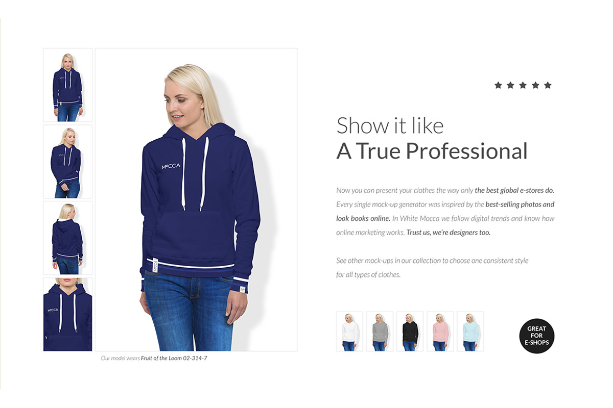 Women Hoodie Mock-ups Set FREE DEMO, a Books & Magazine Mockup by Apparel_Mockups (Photo 7 of 28)