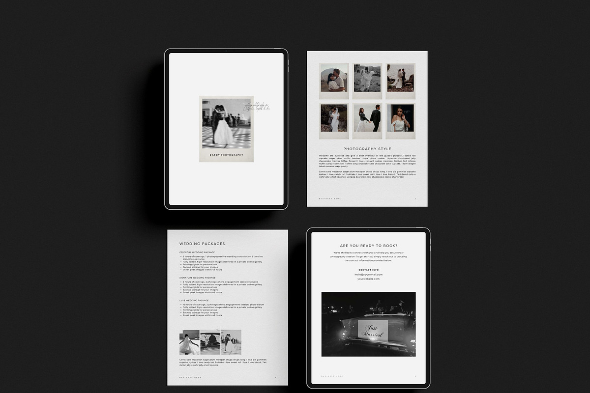 Photographer Pricing Guide Template, a Marketing Template by Blush Created (Photo 7 of 19)