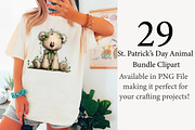 St. Patrick’s Day Animal Bundle Clip, an Illustration by Designworld (Thumbnail 2 of 7)