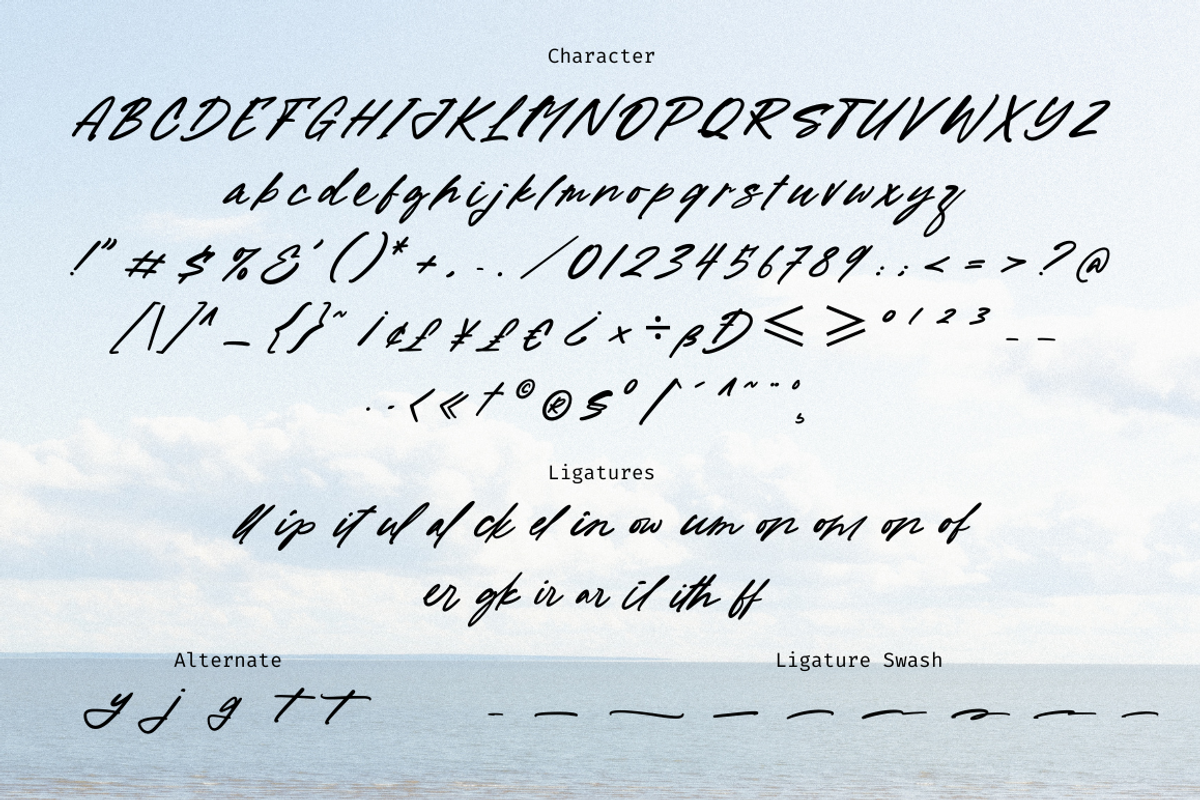 Loving in Dream - Signature Font, a Font by Sronstudio (Photo 12 of 14)