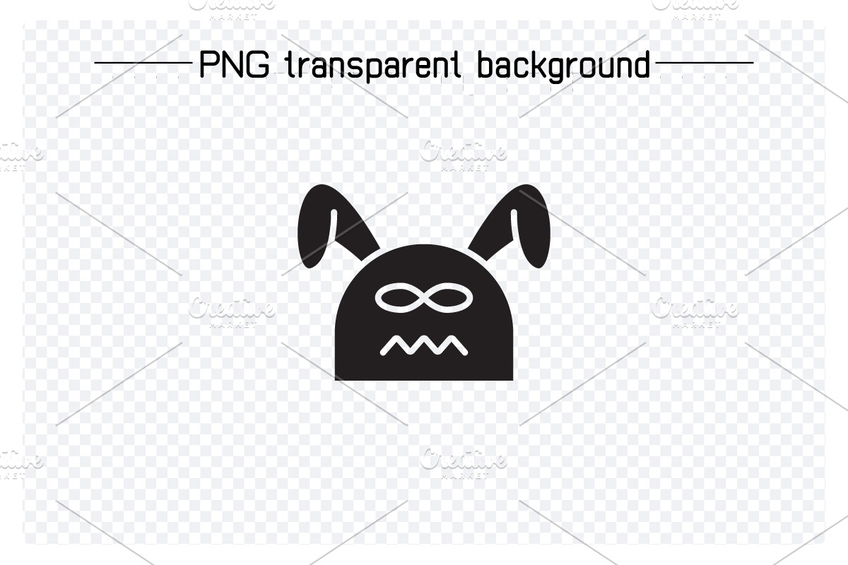 Angry and Nervous Rabbit Emojis, an Animal Illustration by Designfour (Photo 4 of 7)