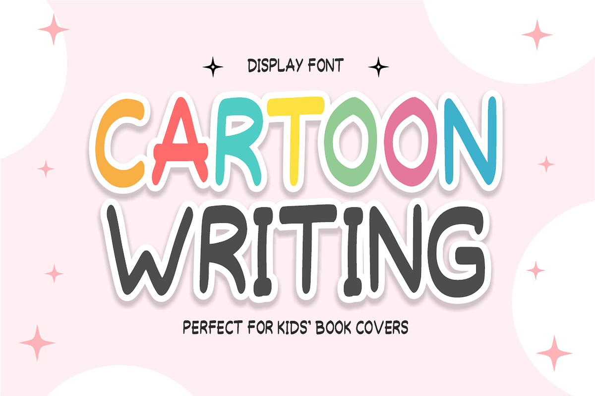 Children Writing - Cute Kids Font, a Handwritten Font by KiddoGlyphs Studio (Photo 2 of 3)