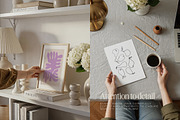 Chiara Frame Mockup Bundle, a Household Mockup by Salt Color Studio (Thumbnail 11 of 19)