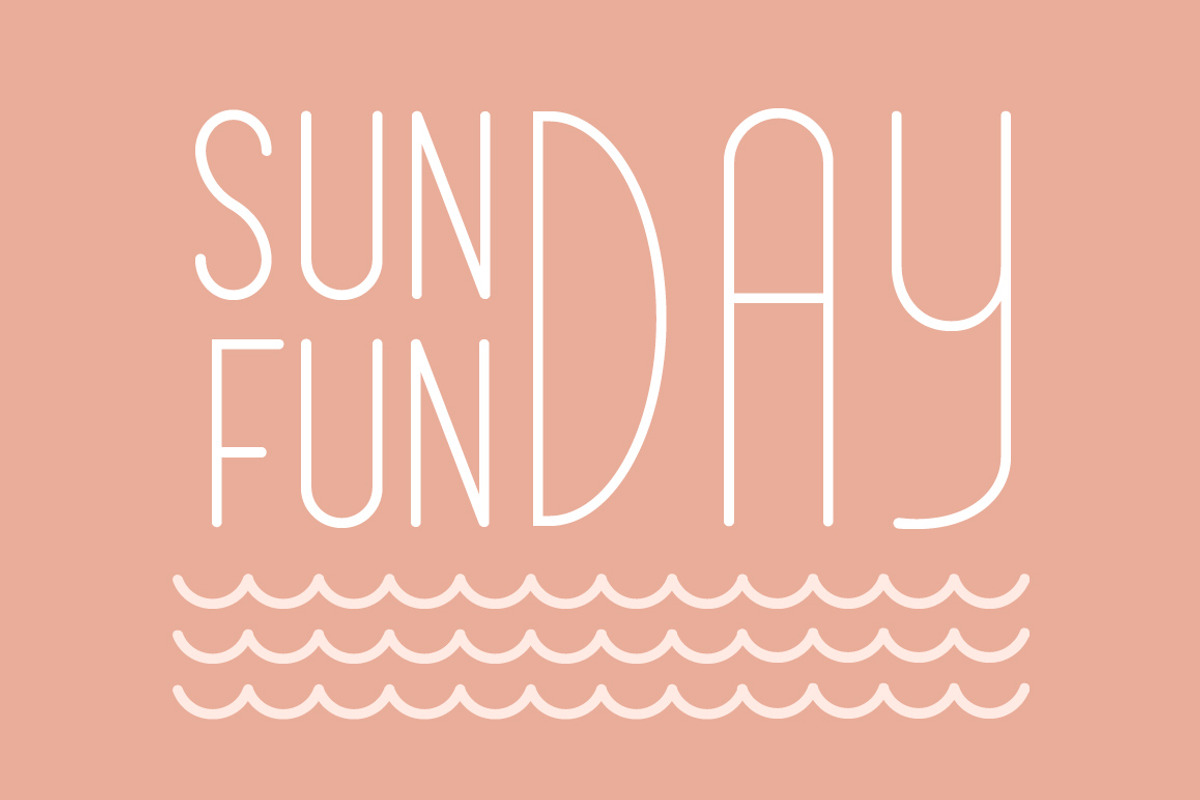 San Diego | Beach Font Set, a Sans Serif Font by Jen Wagner Co (Photo 4 of 9)