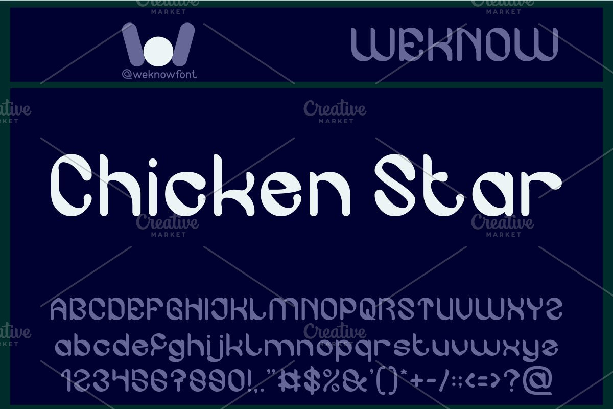 Turtle Style font, a Font by weknow (Photo 2 of 8)