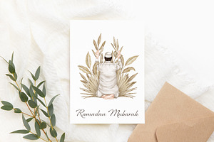 Ramadan Card Sublimation Wall Art