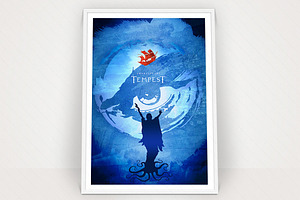 Shakespeare's Tempest Poster Graphic