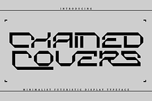 Chained Covers - Futuristic Font