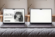 Elvora - Macbook Device Mockup, a Mac Mockup by Heinzel Std Mockup (Thumbnail 5 of 5)
