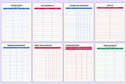 2026 Meal Planner Bundle Canva, a Stationery Template by Mustafiz (Thumbnail 3 of 5)