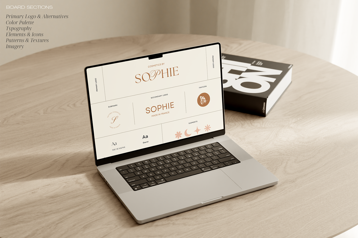 Beauty & Cosmetics Brand Board, a Branding & Logo Template by Creatif Foundry (Photo 4 of 6)