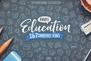 Education Bundle Hand Drawn Icons, an Outline Icon by Good Stuff No Nonsense (Thumbnail 1 of 6)