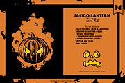 Halloween Jack-O-Lantern Kit, a Branding & Logo Template by Mutant Lagoon (Thumbnail 3 of 6)