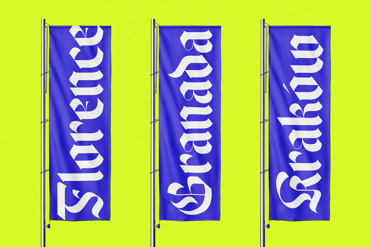 Wilfred Knights Modern Blackletter, a Blackletter Font by timelesstype.co (Photo 2 of 20)