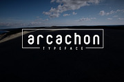 Arcachon Typeface, a Sans Serif Font by Alex Blogoodf (Thumbnail 1 of 13)