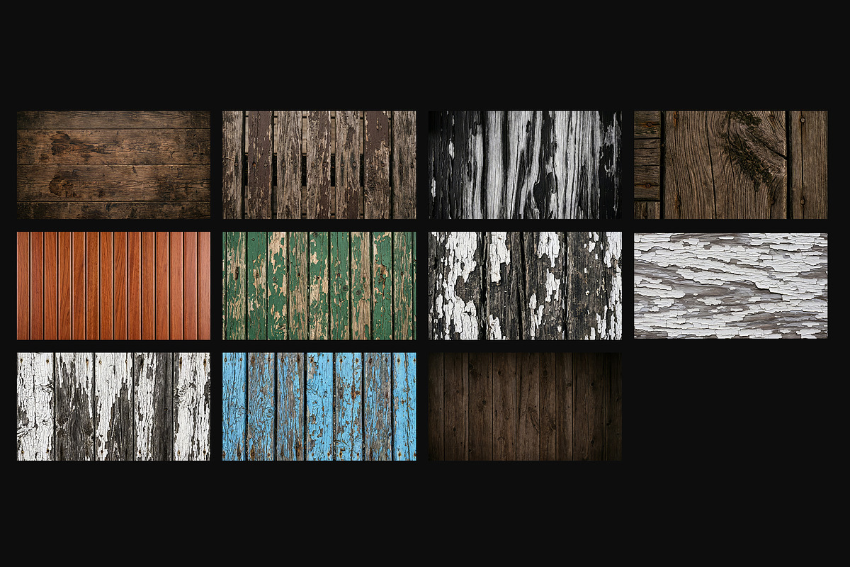 Vintage Wood Texture Background Pack, a Texture Graphic by Shovajit (Photo 3 of 3)