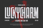 Lucky Charm Modern Ligature Sans, a Sans Serif Font by Perfectype (Thumbnail 1 of 8)