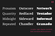 Quador Display, a Serif Font by fontador (Thumbnail 6 of 8)