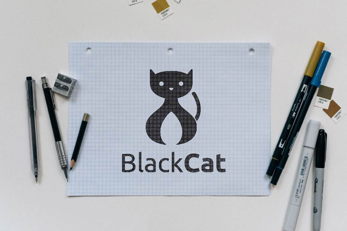 Black Cat Pet Animal Silhouette Logo, a Branding & Logo Template by jongcreative (Photo 3 of 4)