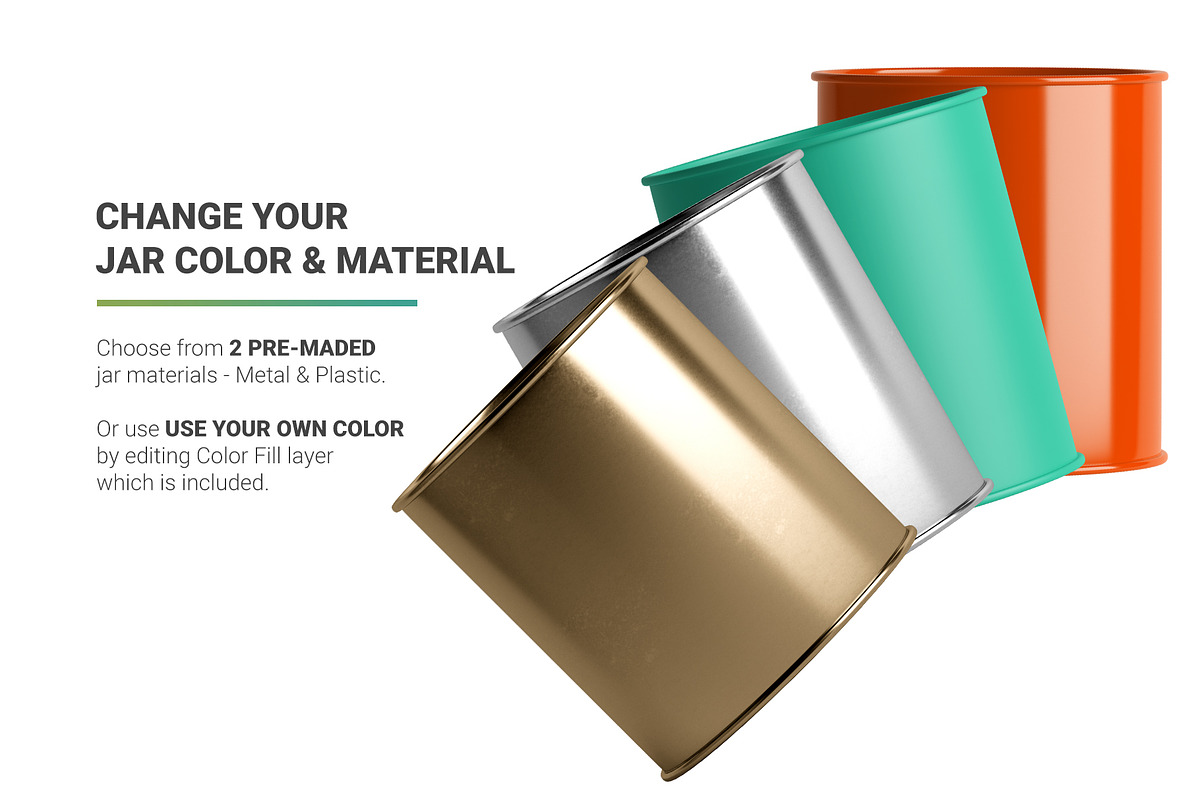 Spices Jar Mockup, a Packaging Mockup by AY Mock-Ups (Photo 5 of 12)