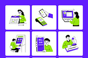 Bank and Banking Illustration, a Finance Illustration by Vectors Market (Thumbnail 8 of 9)