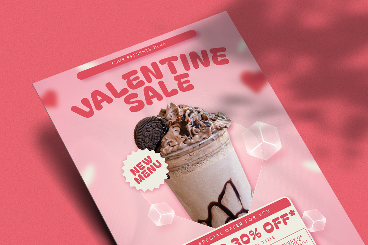 Entis - Valentine Sale Flyer, a Flyer Template by Attype (Photo 4 of 4)