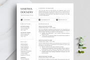 Professional & Creative Resume CV, a Resume Template by TheStandOutResume (Thumbnail 1 of 10)