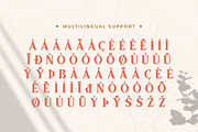 Amosca - Modern Serif Typeface, a Serif Font by overlaytemplates (Thumbnail 5 of 5)