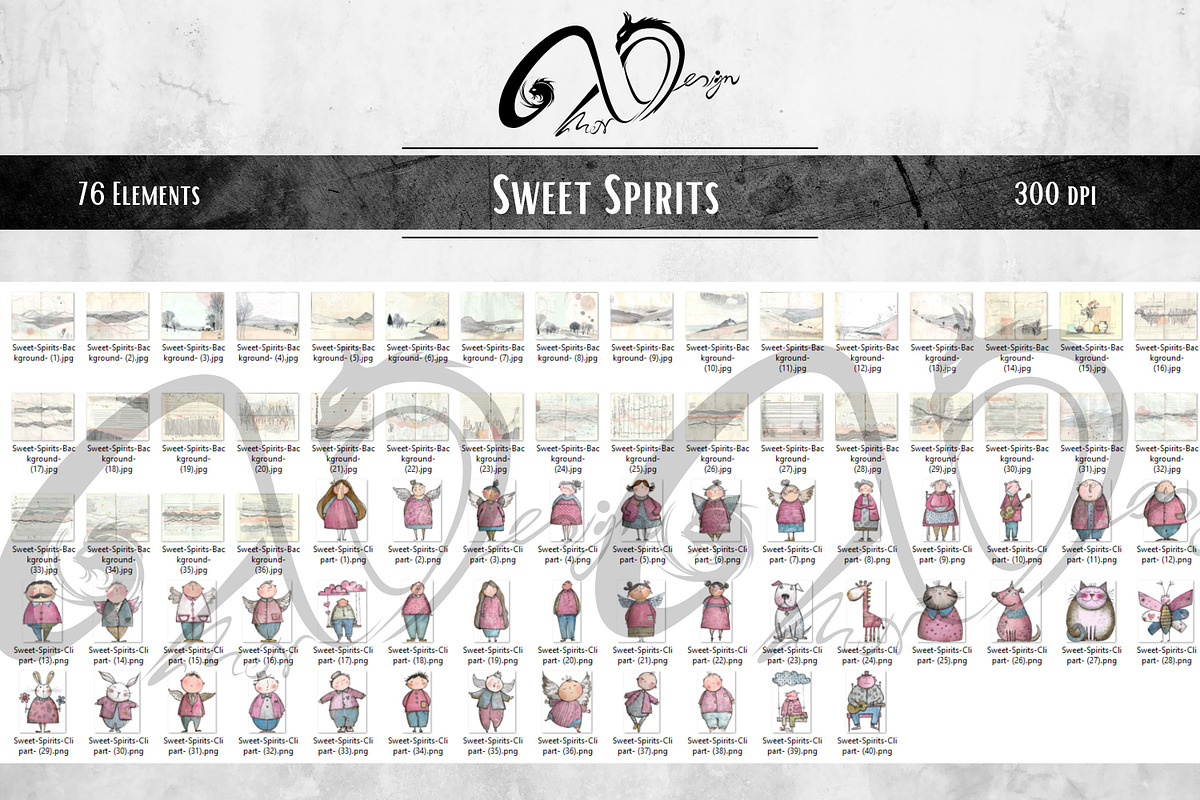 Sweet Spirits: Whimsical Angels, a Person Illustration by NiiiNArt (Photo 7 of 7)