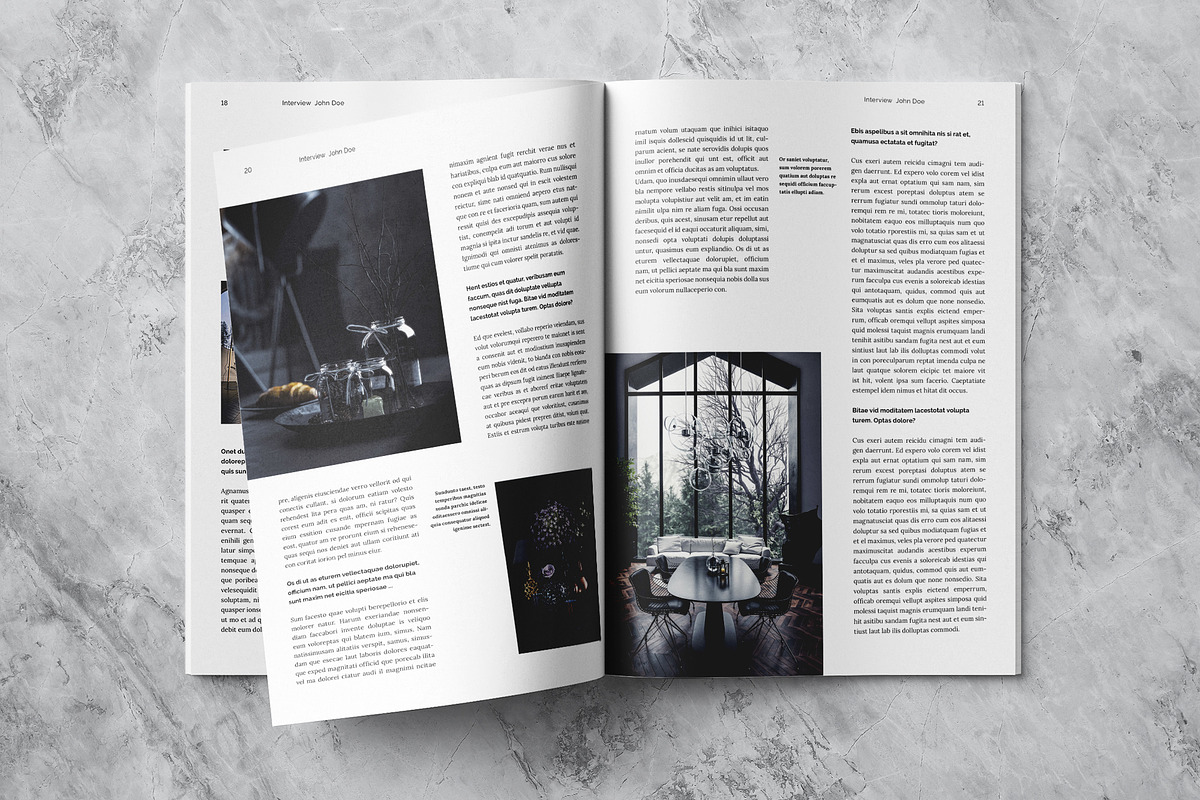 Multipurpose Magazine Template, a Brochure Template by Template Temple (Photo 9 of 10)