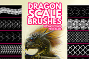 Dragon Scale Brush Pack, a Brush Add-On by vurdembrushes (Thumbnail 1 of 2)