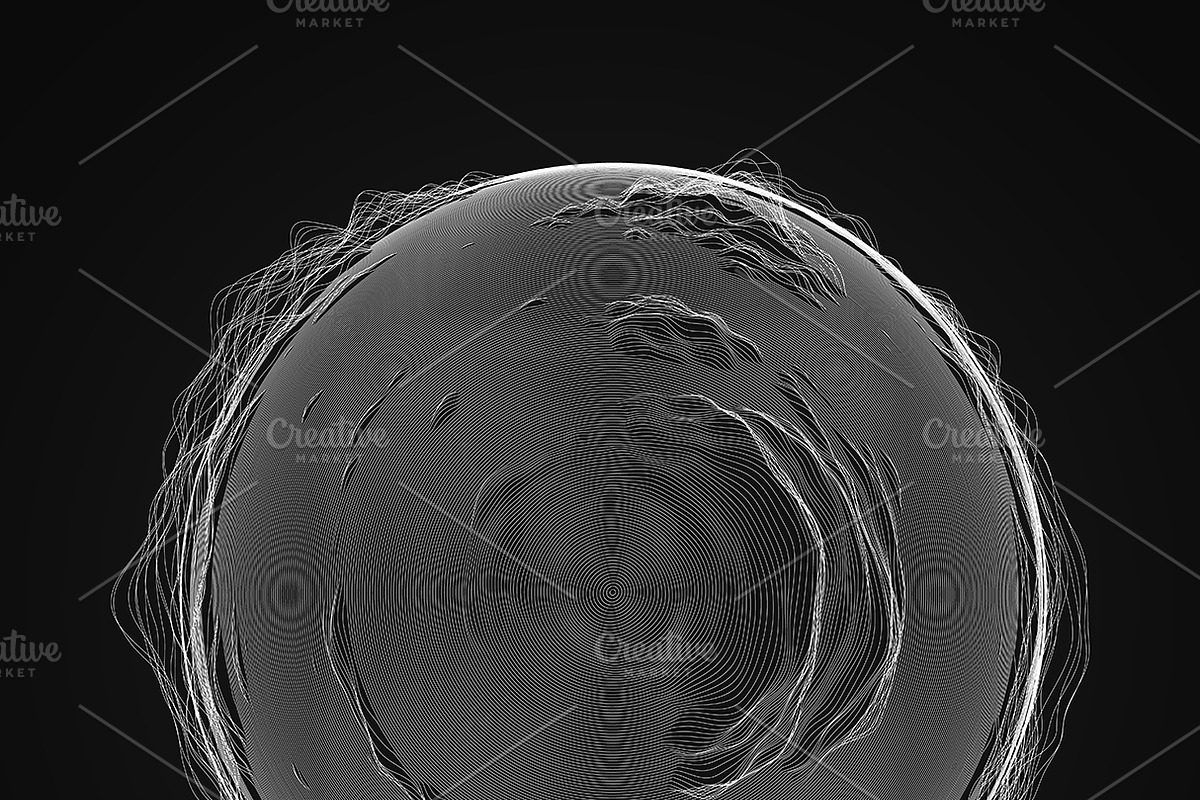 Ultra Thin Spheres 2, an Object Graphic by GarryKillian (Photo 2 of 12)