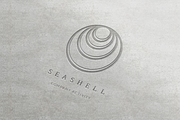 Seashell. Linear geometric logo, a Branding & Logo Template by le-genda (Thumbnail 8 of 15)