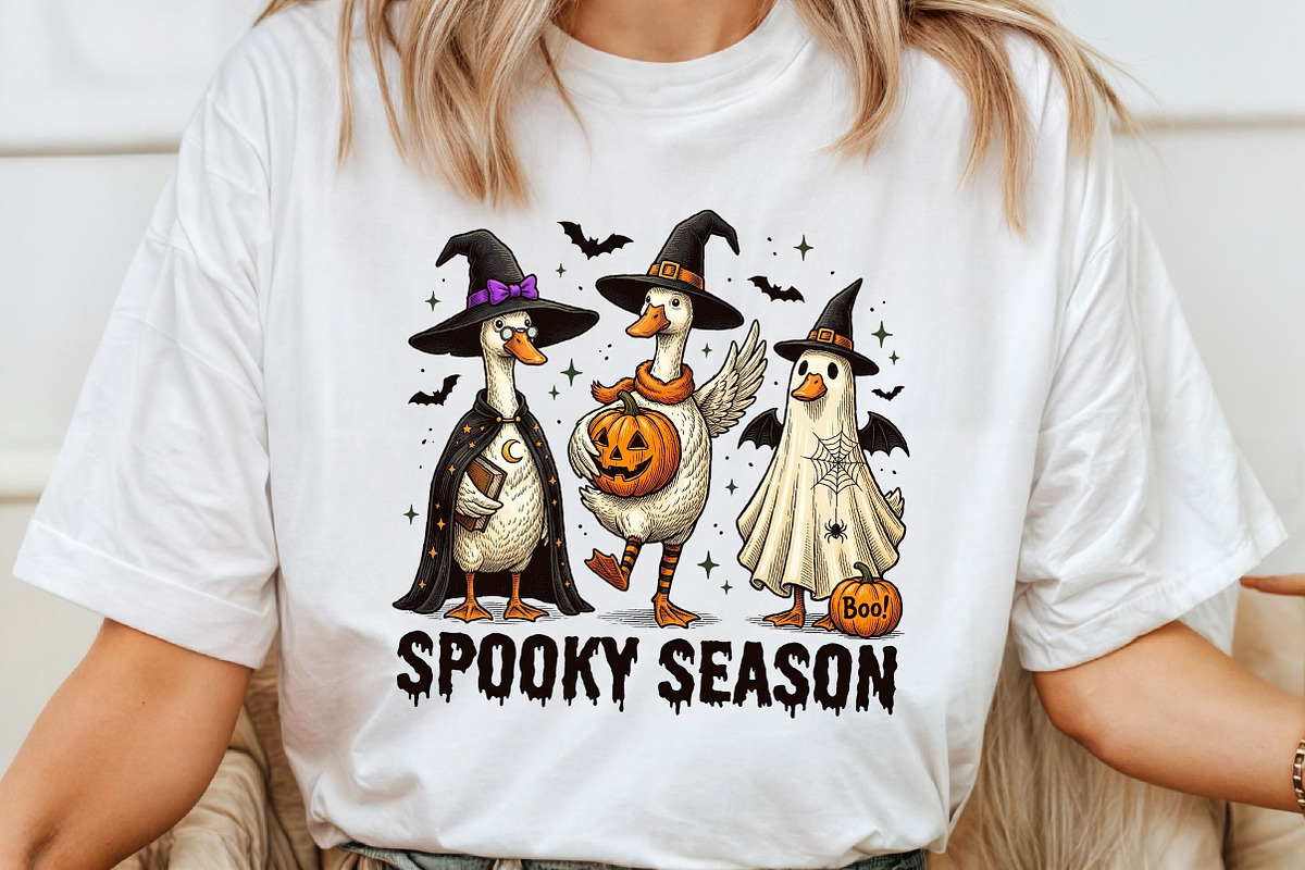 Funny Goose Halloween-Goose, a Work Illustration by Sublimation Artist (Photo 4 of 9)