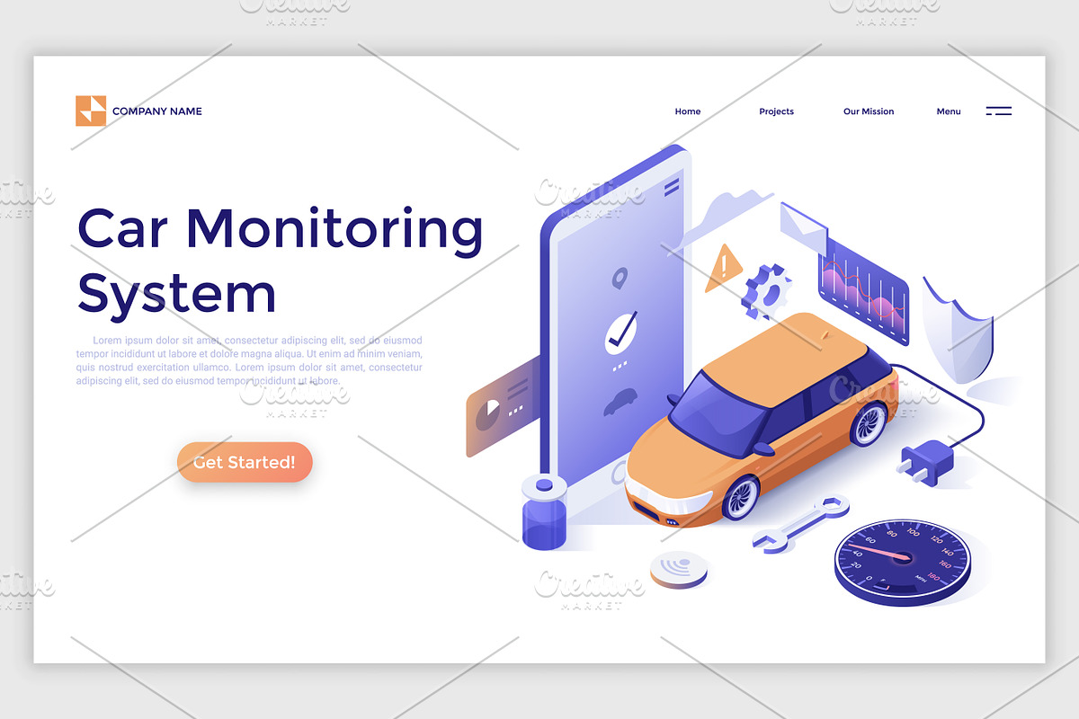 Isometric Solutions Mini. Part 3, a Templates & Theme by Andrew Kras Design (Photo 7 of 16)