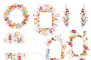 Watercolor Flower -GARDEN WILDFLOWER, a Decorative Illustration by Beigetime (Thumbnail 10 of 15)